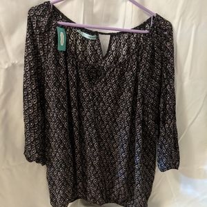 Maurices cold shoulder top